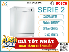 Máy Rữa chén Độc Lập Bosch Serie 2 SMS25AW01R - Thổ NhĨ Kỳ